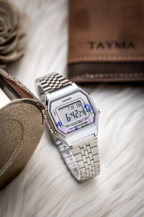 ZEGAREK DAMSKI CASIO LA680WA-4CDF (zd631j) + BOX