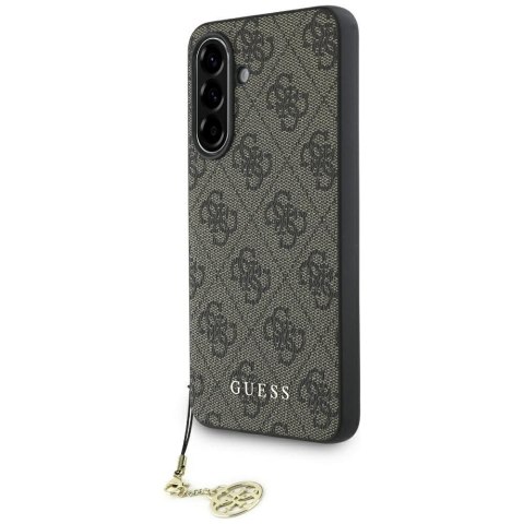GUESS futerał do SAMSUNG A56 GUHCSA56GF4GBR (PU 4G Charm) brązowy
