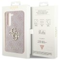 GUESS futerał do SAMSUNG S24 GUHCS24S4GMGPI (Leather 4G Metal Logo) różowy