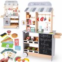 Sklep drewniany dla dzieci - MARKET interaktywny z kostkarką ZA6167