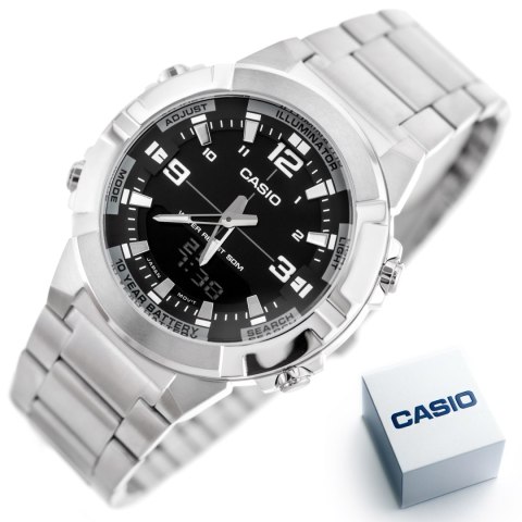 ZEGAREK MĘSKI CASIO AMW-870D-1AVDF + BOX