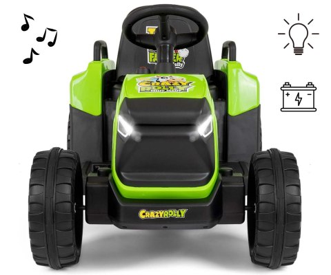 Milly Mally Pojazd na akumulator Rolly Green