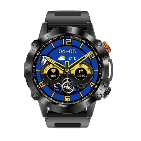 Smartwatch Gravity Czarny 2 Paski GT20-7