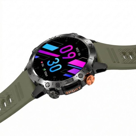Smartwatch Gravity Czarny 2 Paski GT20-7