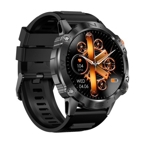 Smartwatch Gravity Czarny 2 Paski GT20-8