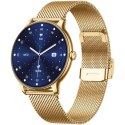 Smartwatch Gravity Złoty Pasek + Bransoleta GT31-2