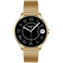 Smartwatch Gravity Złoty Pasek + Bransoleta GT31-2