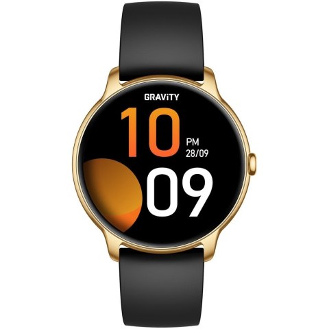 Smartwatch Gravity Złoty Pasek + Bransoleta GT31-2