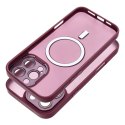 Futerał do Samsung S25 Variete Mag Cover zgodny z MagSafe fioletowy