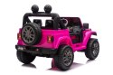 Pojazd Jeep Wrangler Rubicon LIFT Różowy