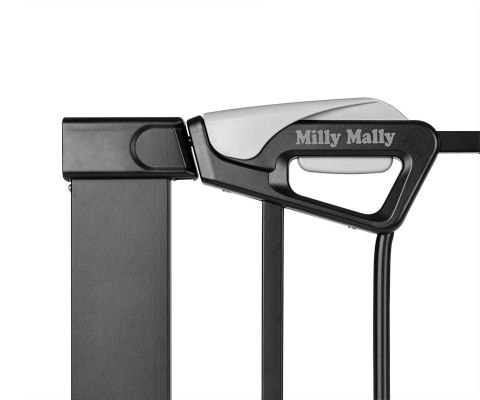 Milly Mally Bramka zabezpieczająca Barierka na schody z rozszerzeniami Guardy 118 Black