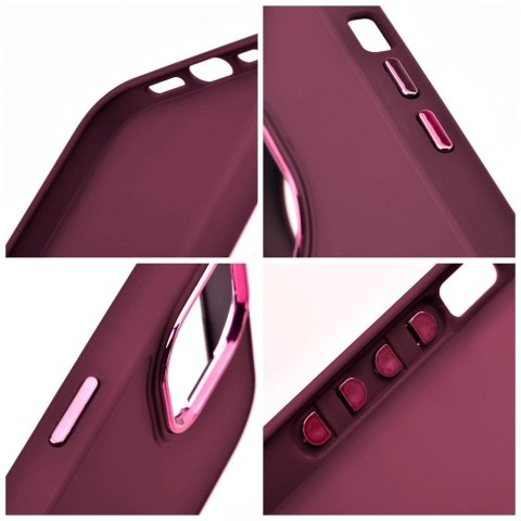 Futerał do iPhone 14 Frame fioletowy
