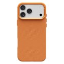 Futerał do iPhone 17 Kevlar zgodny z MagSafe pomarańczowy