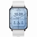 Smartwatch Gravity Biało Czarny 2 Paski GT17-8