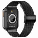Smartwatch Gravity Biało Czarny 2 Paski GT17-8