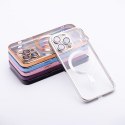 Futerał do iPhone 11 Electro Mag Cover zgodny z MagSafe srebrny
