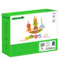 TOOKY TOY Drewniany Stacker Układanka Balansująca Zwierzęta Nawlekanka