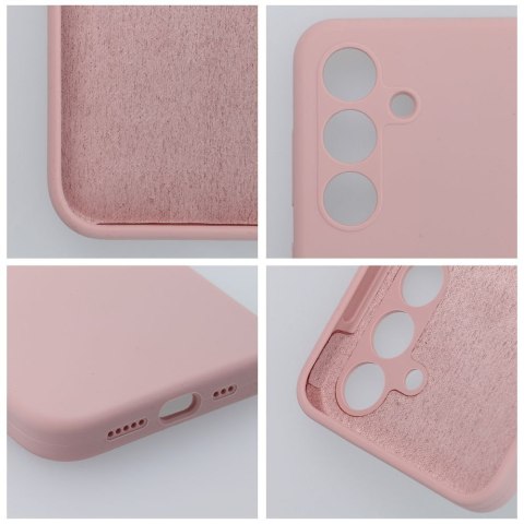 Futerał do Realme C75 Silicone 2mm pudrowy róż