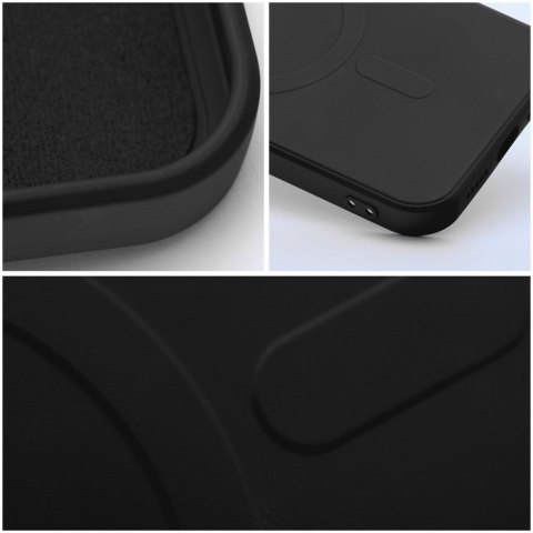Futerał do Samsung A26 Silicone Mag Cover zgodny z MagSafe czarny