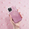 Futerał do Samsung A56 5G Shining różowy