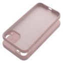 Futerał do iPhone 13 Silicone 2mm pudrowy różowy
