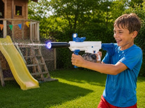 Elektryczny Karabin na Wodę M416 pistolet AUTOMAT - daleki zasięg ZA6162