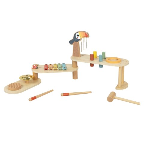 TOOKY TOY Edukacyjny Stolik Muzyczny -Tukan