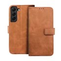 Etui z klapką na Samsung A13 4G Tender Book brązowe