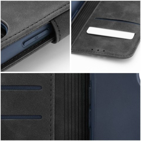 Etui z klapką na Xiaomi Redmi NOTE 15 PRO 4G Tender Book czarne