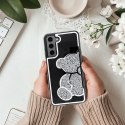 Futerał do Samsung A37 5G Teddy Bear srebrny