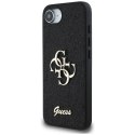 GUESS futerał do IPHONE 16e (SE 4 2025) GUHCPSE4HG4SGK (Fixed Glitter Big 4G) czarny