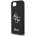 GUESS futerał do IPHONE 16e (SE 4 2025) GUHCPSE4HG4SGK (Fixed Glitter Big 4G) czarny