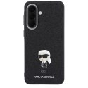 KARL LAGERFELD futerał do SAMSUNG A57 KLHCSA57GKNPSK (Fixed Glitter Ikonik Logo Metal Pin) czarny