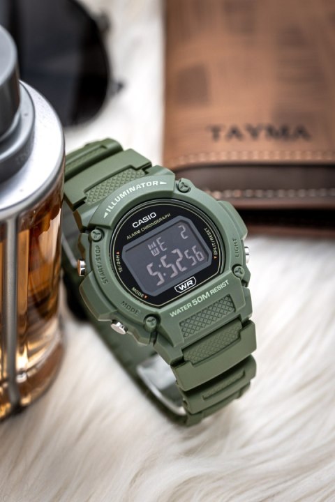 ZEGAREK MĘSKI CASIO W-219HC-3BVDF + BOX