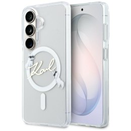 KARL LAGERFELD futerał do SAMSUNG S26 KLHMS26S5HKSCAH (Magnetic IML KC Script) transparentny