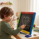 VIGA Drewniana Dwustronna Tablica Magnetyczna Kredowa Akcesoria