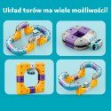 WOOPIE Zestaw Konstrukcyjny Magnetyczny Tor Kolejowy z Efektem Przyciągania 38 el.