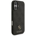 GUESS futerał do IPHONE 17 kompatybilny z MagSafe GUHMP17SP4SM4MK (PU 4G Small 4G and Classic) czarny