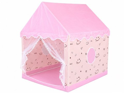 Pastelowy Domek Marzeń dla Dziewczynki Namiot do Zabawy 120x100x130 ZA6156
