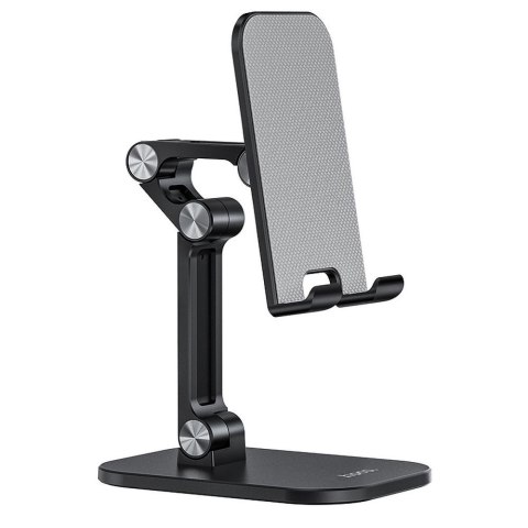 Uchwyt na telefon / tablet biurkowy składany Hoco (4,7" - 13") PH34 czarny