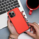 Futerał do iPhone 15 Silicone brzoskwiniowy