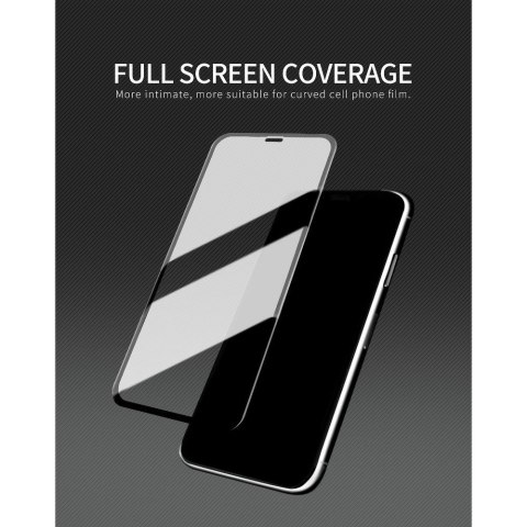 Szkło hartowane X-ONE Full Cover Extra Strong Crystal Clear - do iPhone 12/12 Pro (full glue) czarny