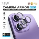 Szkło szafirowe X-ONE na obiektyw aparatu Camera Armor Pro - do iPhone 17 Pro