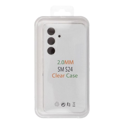 Futerał do Samsung S24 Clear Case 2 mm Box transparentny