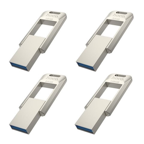 Pendrive 16GB USB 3.0 (USB A) Hoco UD16 nikiel