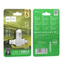Pendrive 16GB USB 3.0 (USB A + USB C) Hoco UD10 srebrny