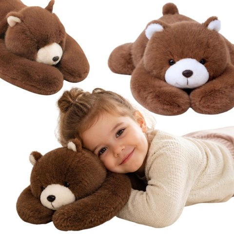 WOOPIE Pluszak Obciążeniowy Miś Niedźwiadek Antystresowy Sensoryczny Ciężkomiś Przytulanka 65cm 1,5 kg