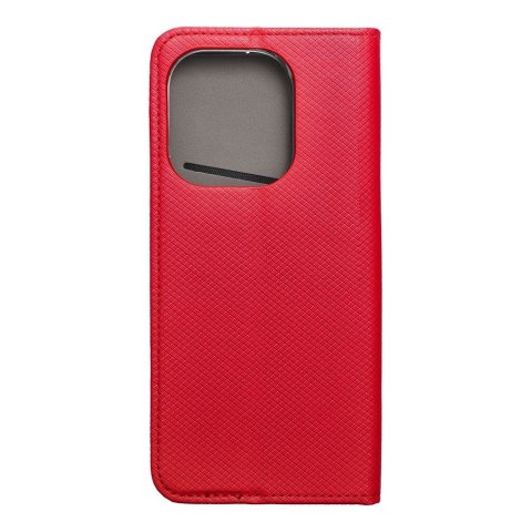 Etui z klapką na Oppo A5x Smart Case Book czerwone