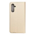 Etui z klapką na Samsung A54 5G Smart Case Book złote