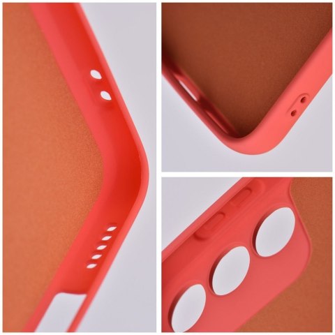 Futerał do Samsung A54 5G Silicone brzoskwiniowy